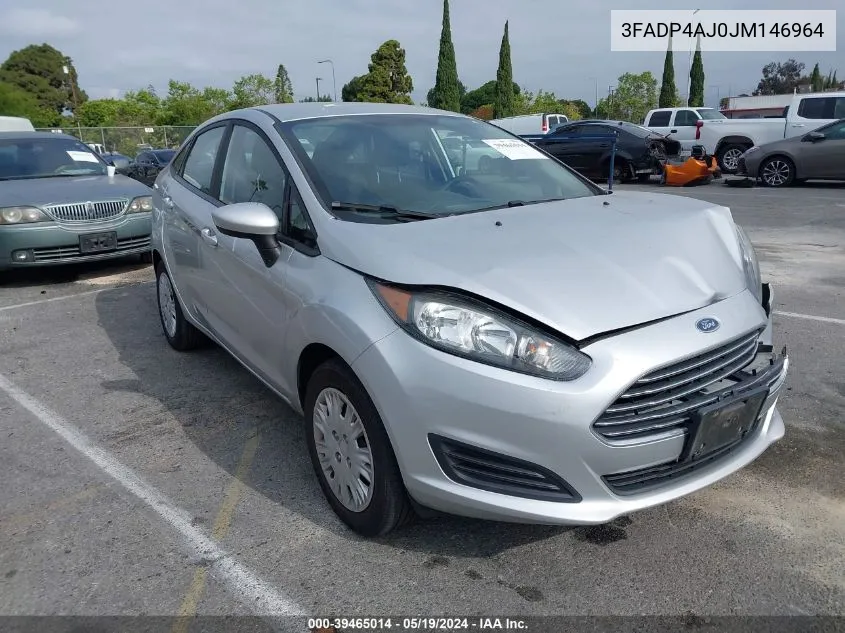 3FADP4AJ0JM146964 2018 Ford Fiesta S