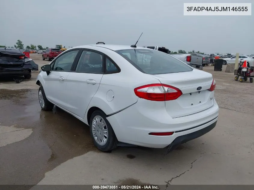 3FADP4AJ5JM146555 2018 Ford Fiesta S