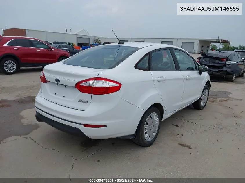 3FADP4AJ5JM146555 2018 Ford Fiesta S