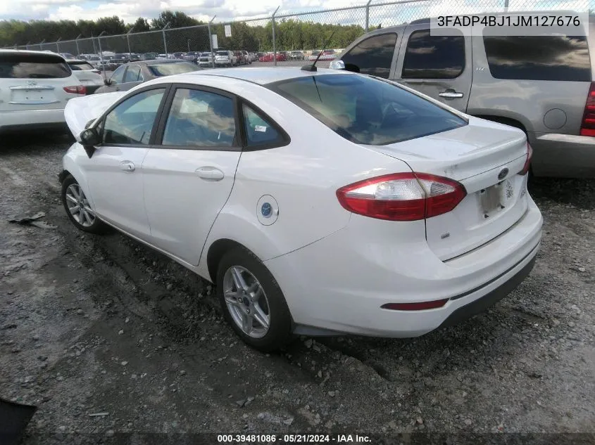 2018 Ford Fiesta Se VIN: 3FADP4BJ1JM127676 Lot: 39481086