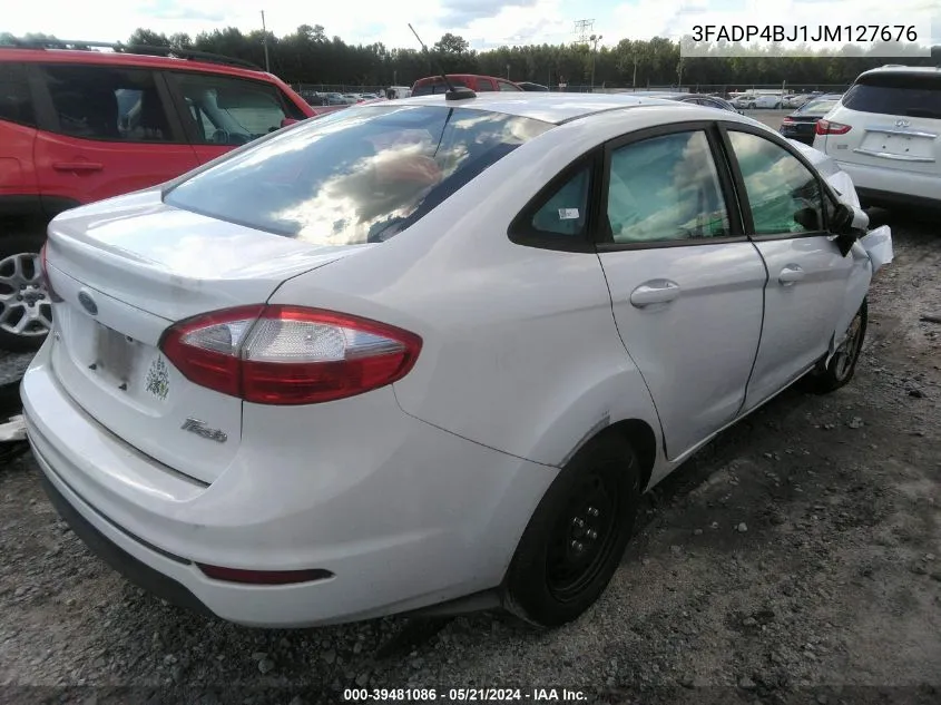 3FADP4BJ1JM127676 2018 Ford Fiesta Se