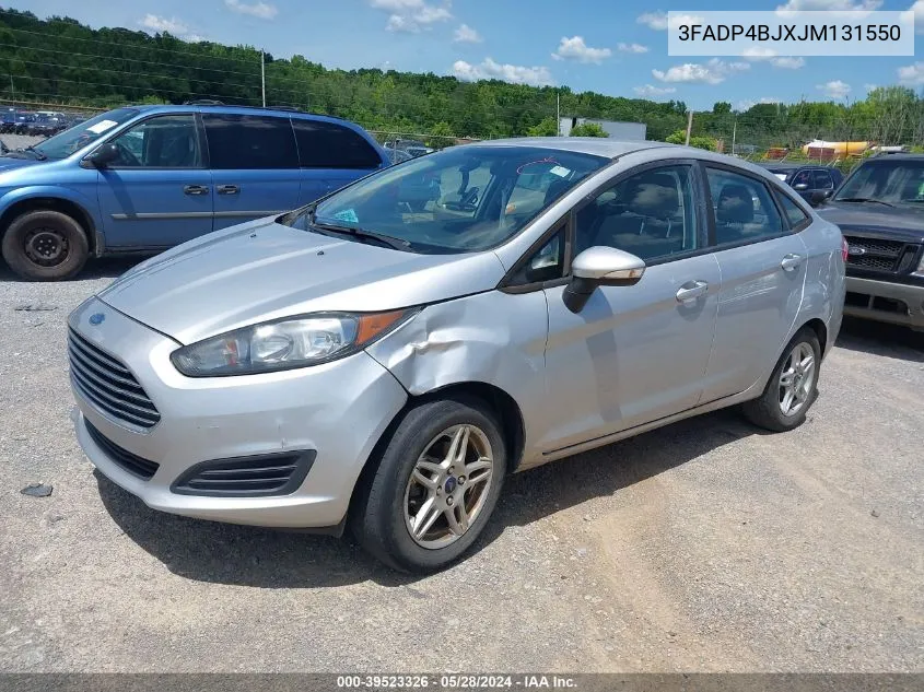 2018 Ford Fiesta Se VIN: 3FADP4BJXJM131550 Lot: 39523326