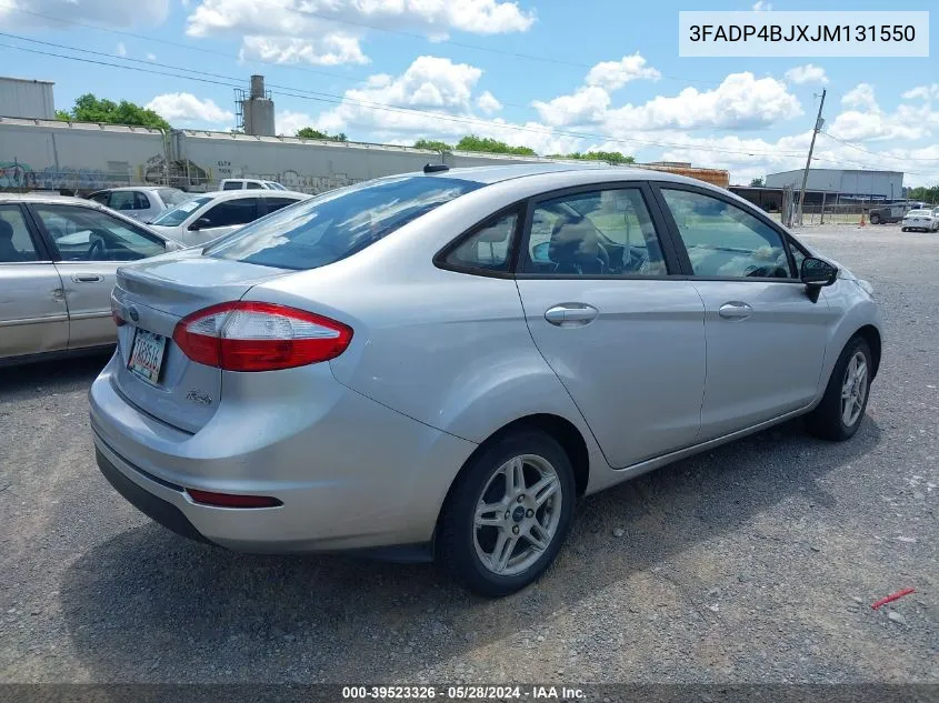 2018 Ford Fiesta Se VIN: 3FADP4BJXJM131550 Lot: 39523326