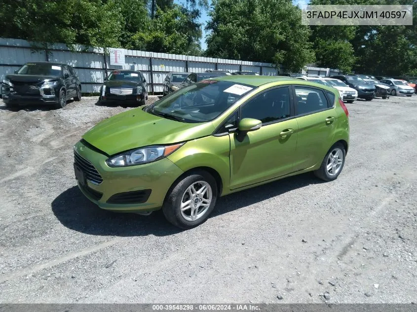 3FADP4EJXJM140597 2018 Ford Fiesta Se