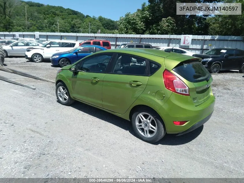 3FADP4EJXJM140597 2018 Ford Fiesta Se