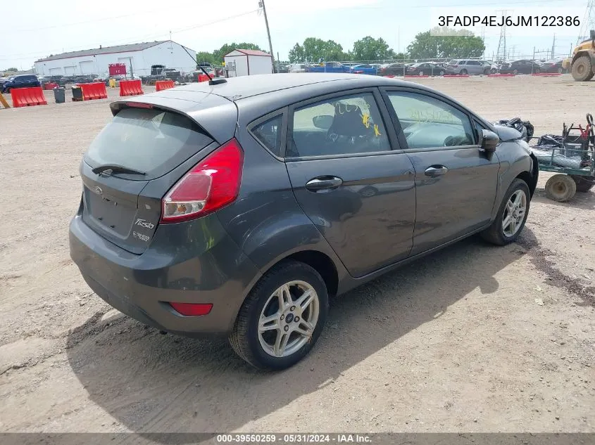 3FADP4EJ6JM122386 2018 Ford Fiesta Se