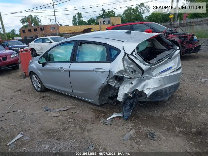 2018 Ford Fiesta Se VIN: 3FADP4EJ1JM101090 Lot: 39552569