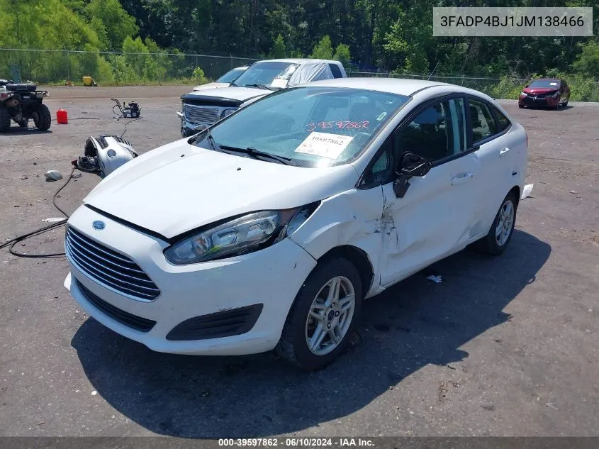 3FADP4BJ1JM138466 2018 Ford Fiesta Se