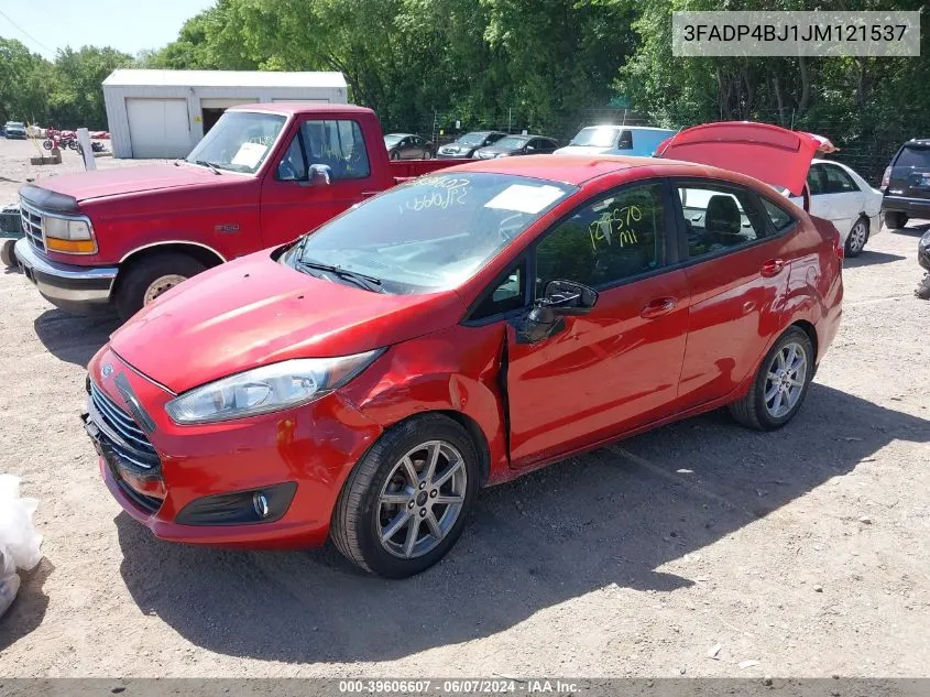 2018 Ford Fiesta Se VIN: 3FADP4BJ1JM121537 Lot: 39606607