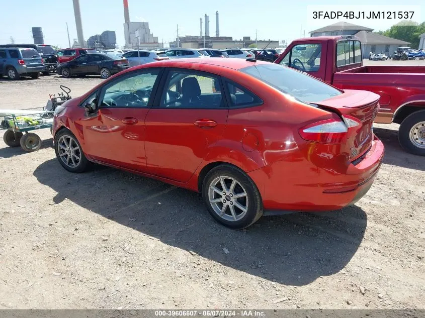 2018 Ford Fiesta Se VIN: 3FADP4BJ1JM121537 Lot: 39606607