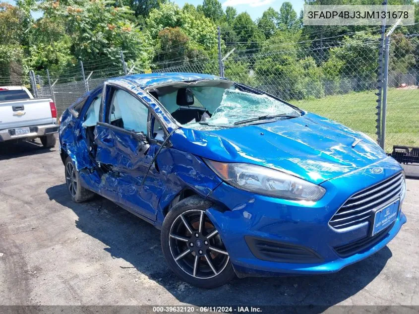 3FADP4BJ3JM131678 2018 Ford Fiesta Se