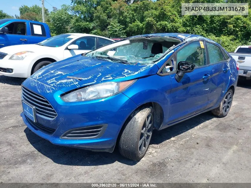 3FADP4BJ3JM131678 2018 Ford Fiesta Se