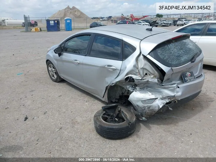 3FADP4EJXJM134542 2018 Ford Fiesta Se