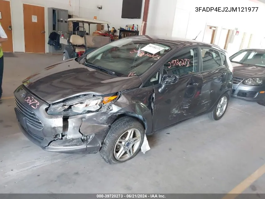 2018 Ford Fiesta Se VIN: 3FADP4EJ2JM121977 Lot: 39720273