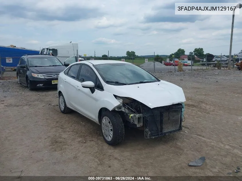 2018 Ford Fiesta S VIN: 3FADP4AJXJM129167 Lot: 39731863