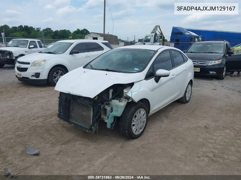 2018 Ford Fiesta S VIN: 3FADP4AJXJM129167 Lot: 39731863