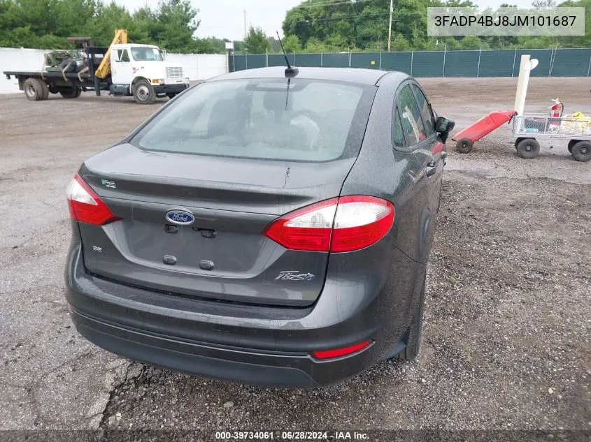 3FADP4BJ8JM101687 2018 Ford Fiesta Se