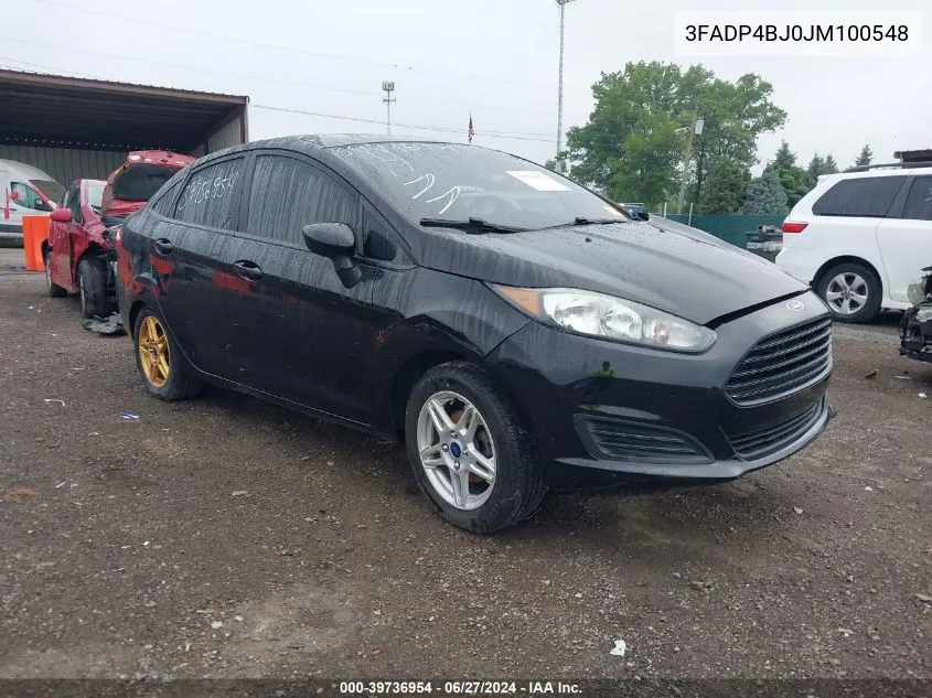 3FADP4BJ0JM100548 2018 Ford Fiesta Se