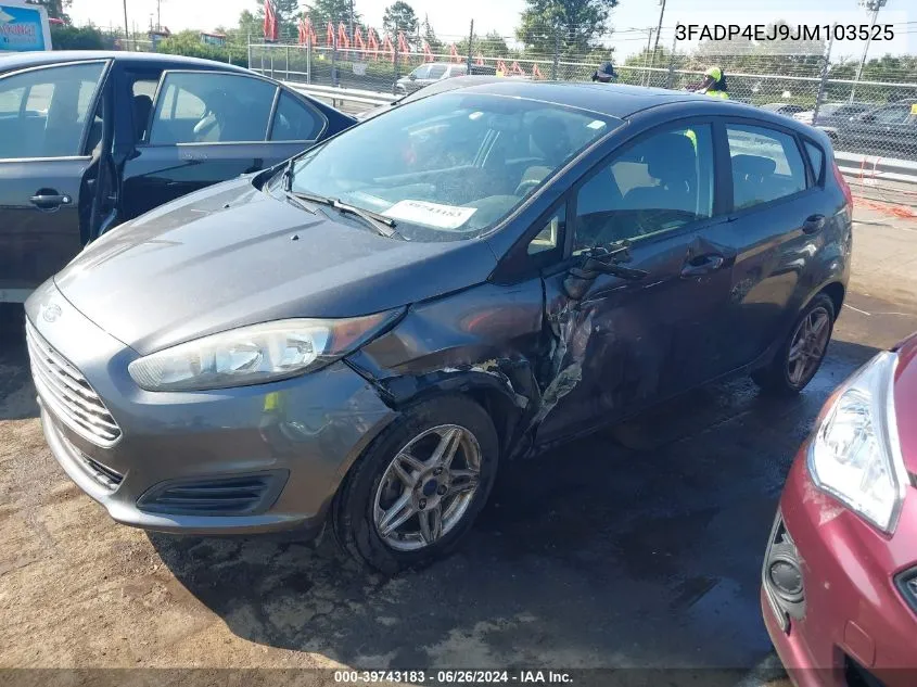 2018 Ford Fiesta Se VIN: 3FADP4EJ9JM103525 Lot: 39743183