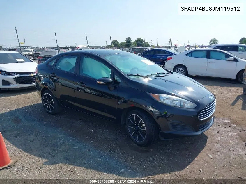 3FADP4BJ8JM119512 2018 Ford Fiesta Se