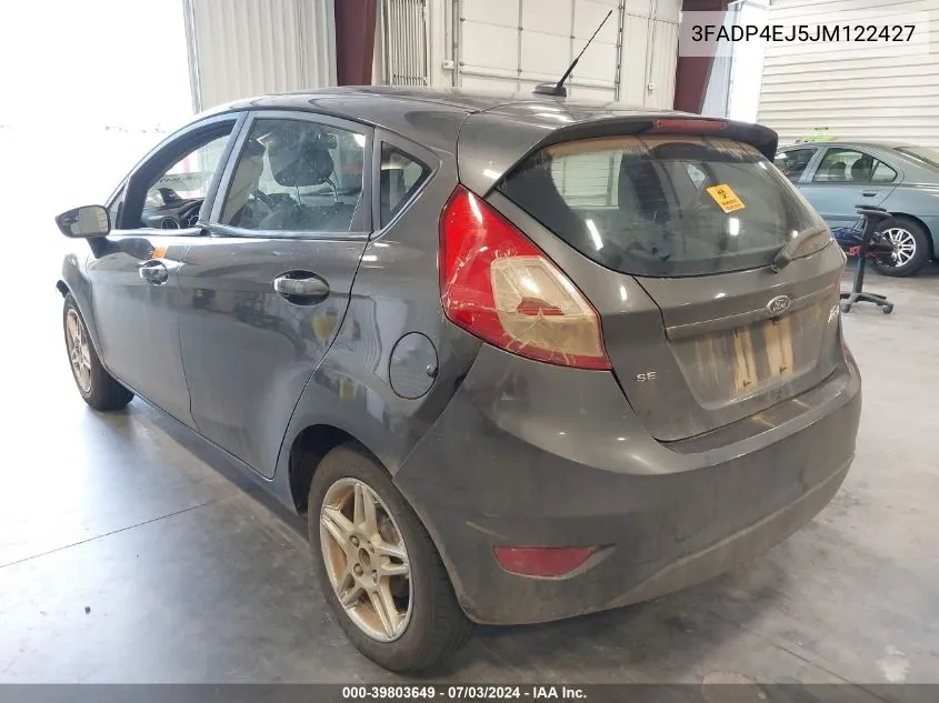 3FADP4EJ5JM122427 2018 Ford Fiesta Se