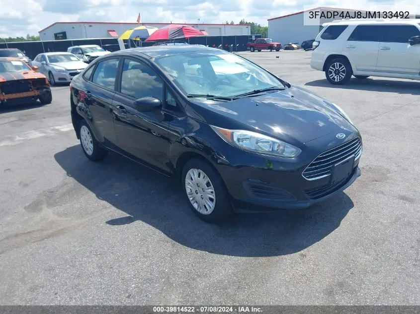 3FADP4AJ8JM133492 2018 Ford Fiesta S