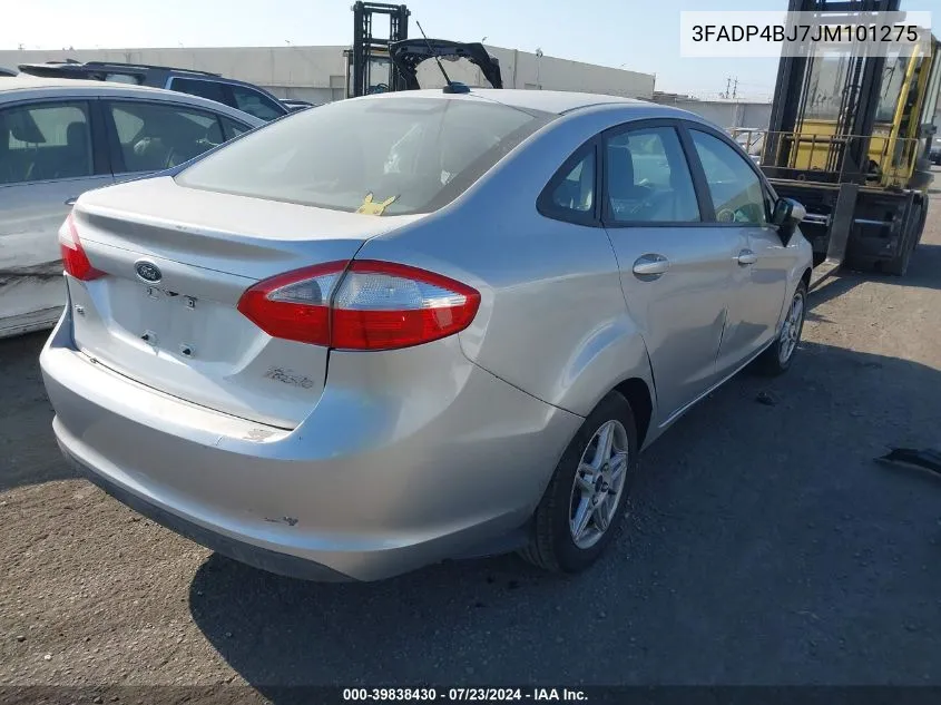 3FADP4BJ7JM101275 2018 Ford Fiesta Se