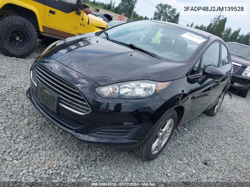 3FADP4BJ2JM139528 2018 Ford Fiesta Se