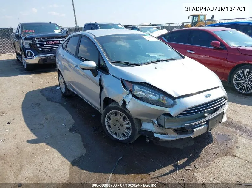 2018 Ford Fiesta S VIN: 3FADP4AJ7JM134701 Lot: 39908738