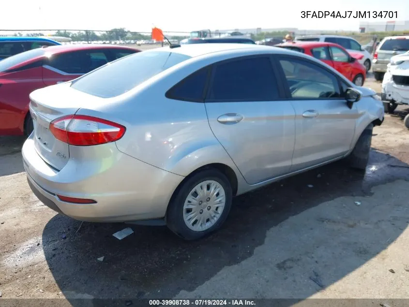 3FADP4AJ7JM134701 2018 Ford Fiesta S