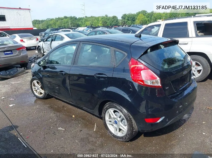 2018 Ford Fiesta Se VIN: 3FADP4EJ7JM133185 Lot: 39921637