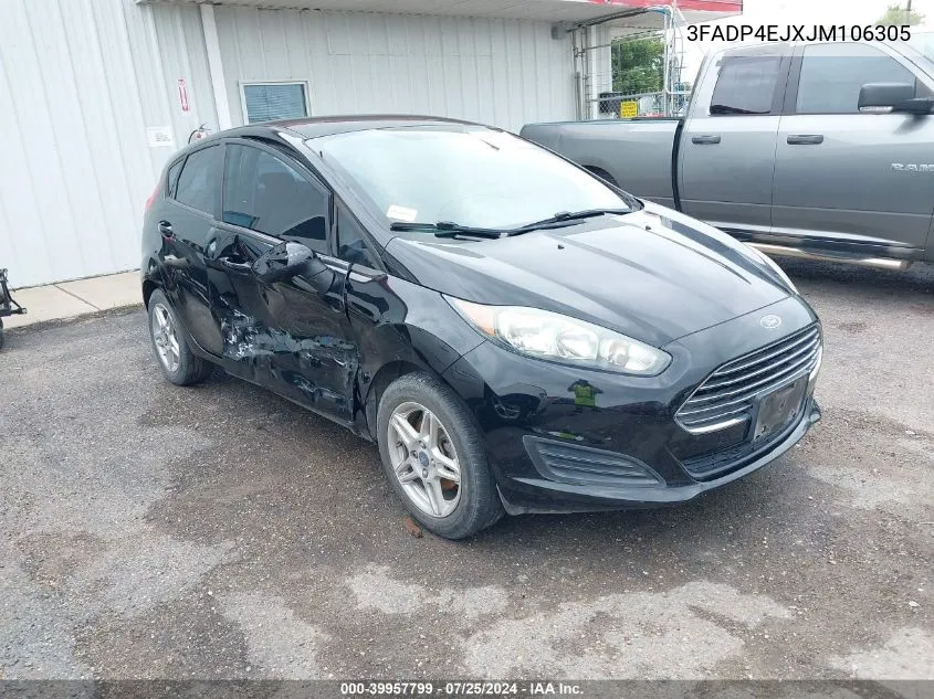 3FADP4EJXJM106305 2018 Ford Fiesta Se