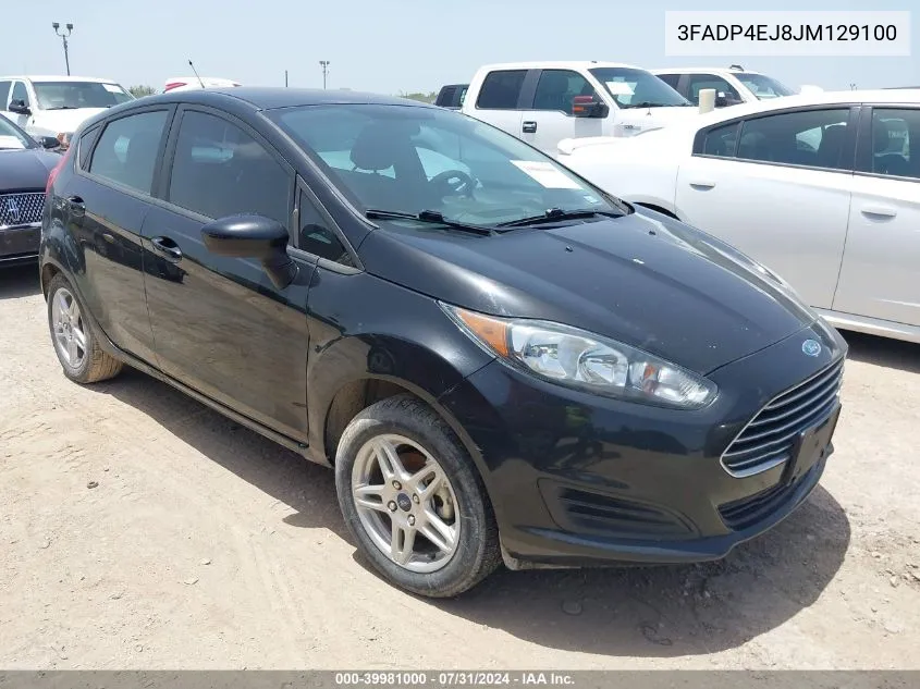 2018 Ford Fiesta Se VIN: 3FADP4EJ8JM129100 Lot: 39981000