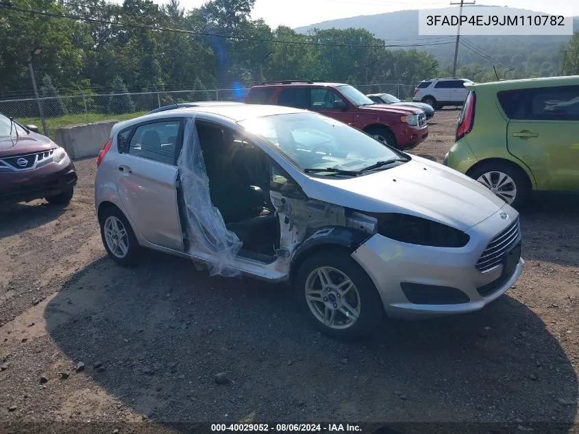 2018 Ford Fiesta Se VIN: 3FADP4EJ9JM110782 Lot: 40029052