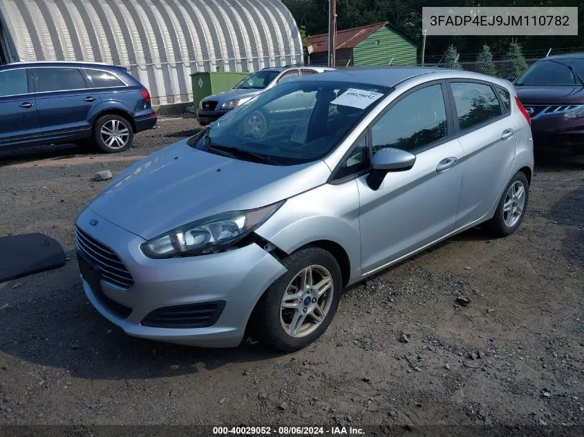 2018 Ford Fiesta Se VIN: 3FADP4EJ9JM110782 Lot: 40029052