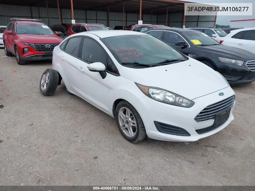 3FADP4BJ3JM106277 2018 Ford Fiesta Se