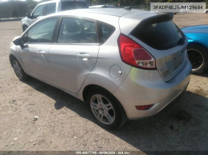 3FADP4EJ5JM129684 2018 Ford Fiesta Se