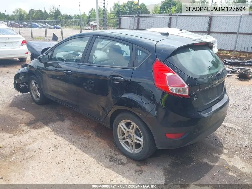 3FADP4EJ9JM127694 2018 Ford Fiesta Se