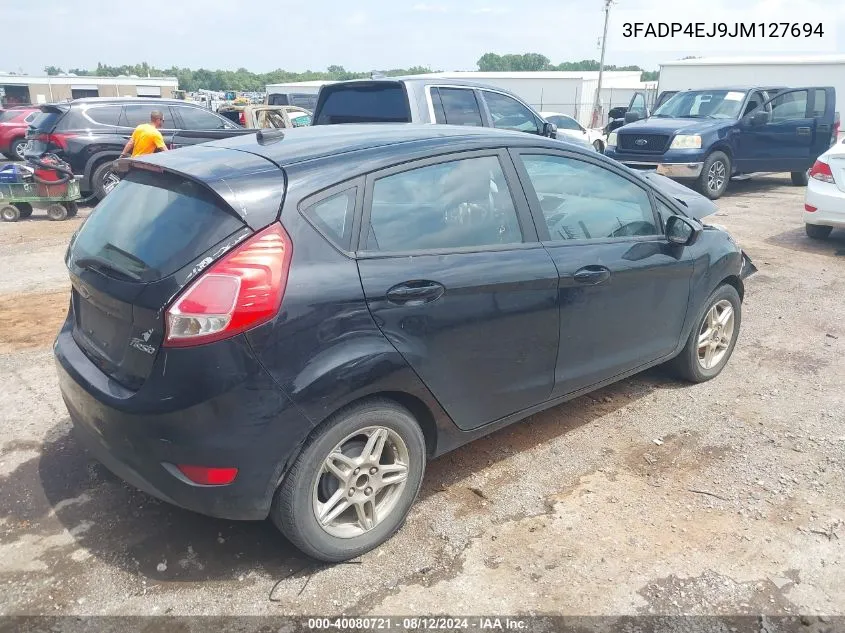 3FADP4EJ9JM127694 2018 Ford Fiesta Se