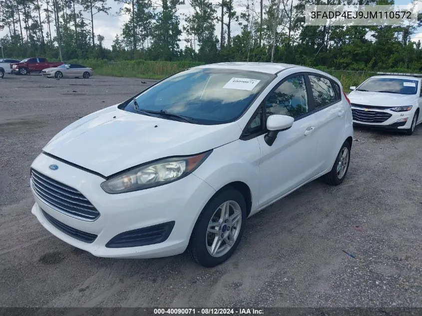 3FADP4EJ9JM110572 2018 Ford Fiesta Se