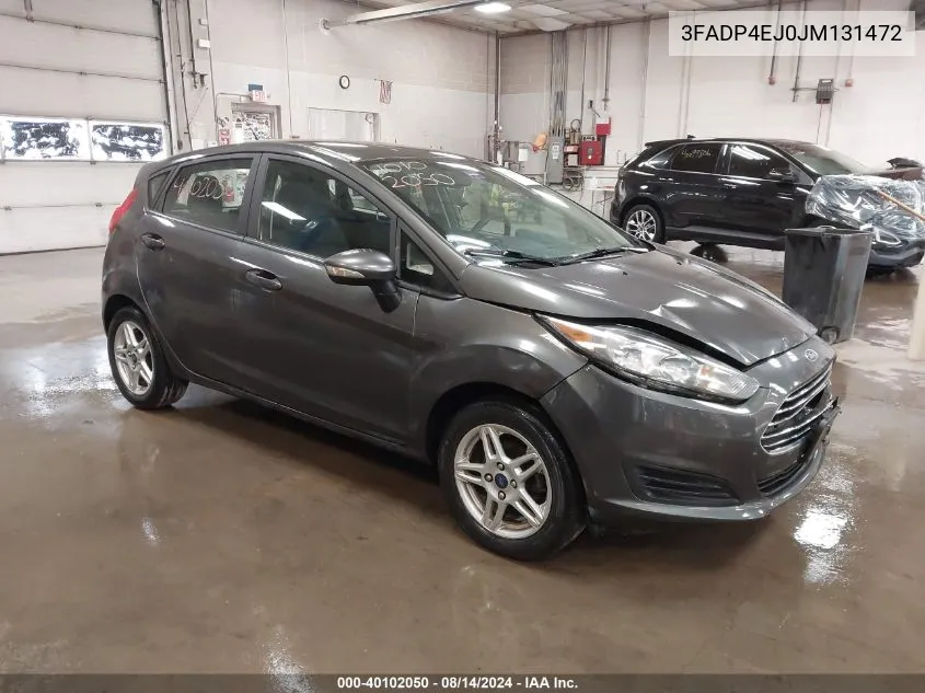 2018 Ford Fiesta Se VIN: 3FADP4EJ0JM131472 Lot: 40102050