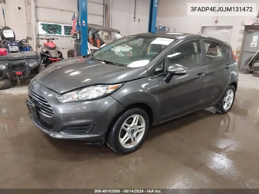 2018 Ford Fiesta Se VIN: 3FADP4EJ0JM131472 Lot: 40102050