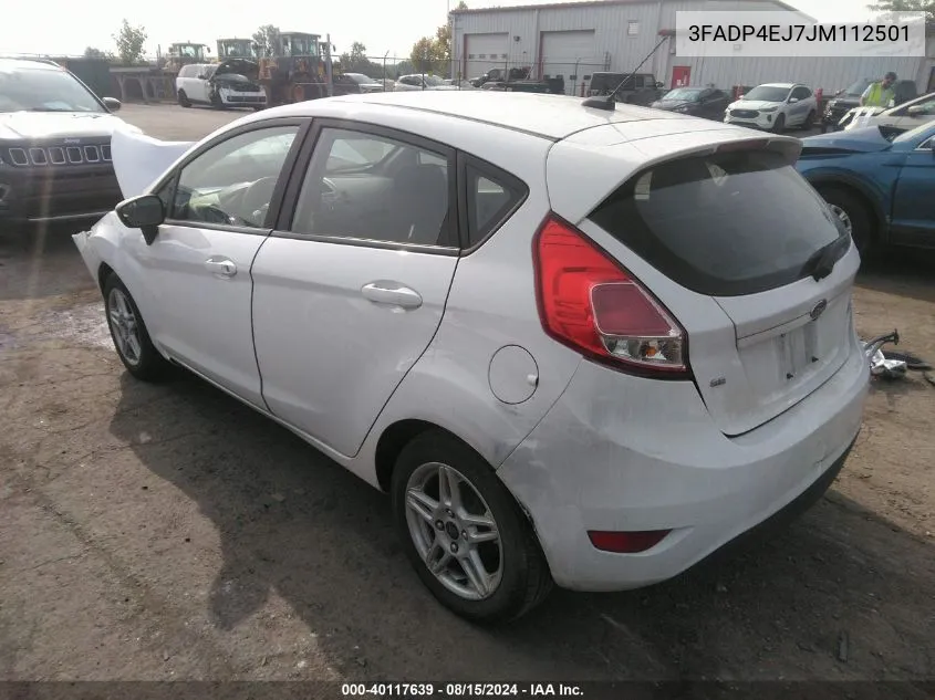 3FADP4EJ7JM112501 2018 Ford Fiesta Se