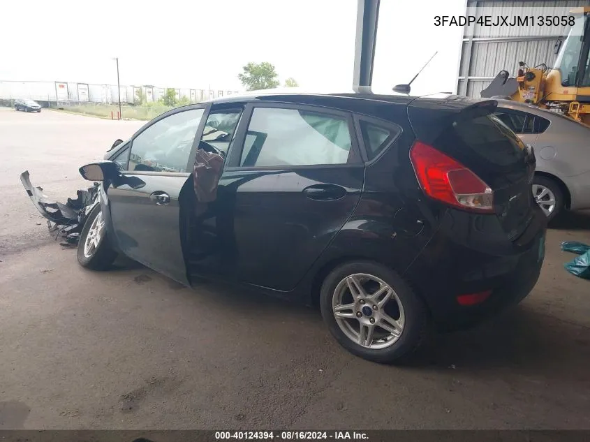 3FADP4EJXJM135058 2018 Ford Fiesta Se