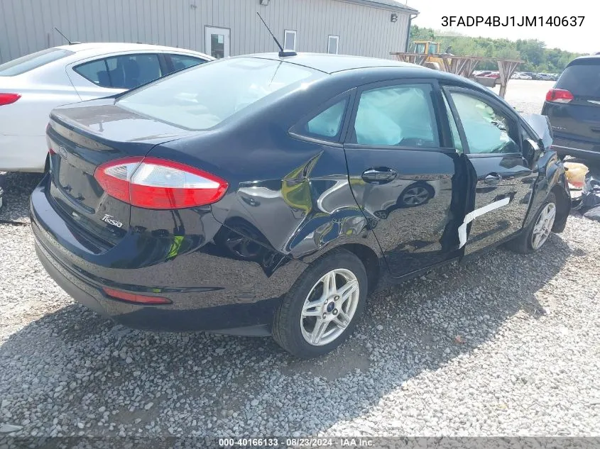 3FADP4BJ1JM140637 2018 Ford Fiesta Se