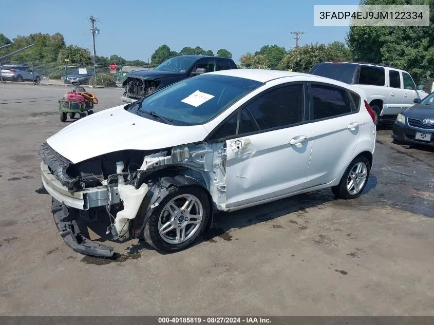 2018 Ford Fiesta Se VIN: 3FADP4EJ9JM122334 Lot: 40185819