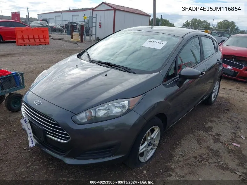 3FADP4EJ5JM116854 2018 Ford Fiesta Se