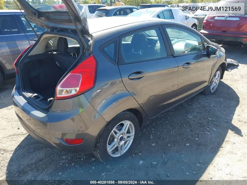 2018 Ford Fiesta Se VIN: 3FADP4EJ9JM121569 Lot: 40281558