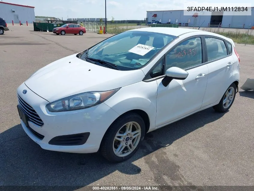 3FADP4EJ1JM112834 2018 Ford Fiesta Se