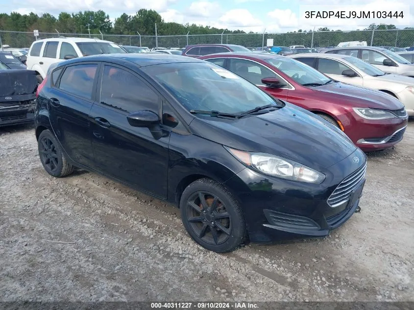 2018 Ford Fiesta Se VIN: 3FADP4EJ9JM103444 Lot: 40311227